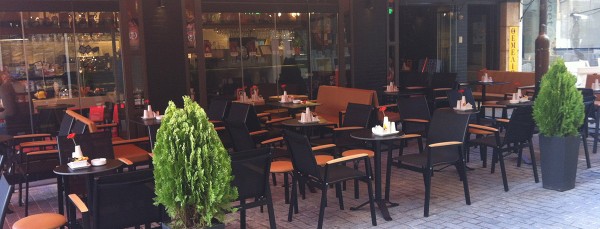 Κατασκευή καφέ “MIKEL” στην οδό Ταγματάρχου Τζουλάκη, Ηράκλειο