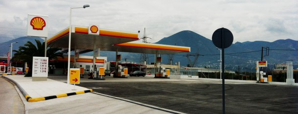 Κατασκευή πρατηρίου υγρών καυσίμων Shell